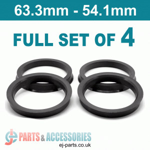 Spigot Rings / 63.3mm - 54.1mm FULL SET OF (4) FOUR RINGS