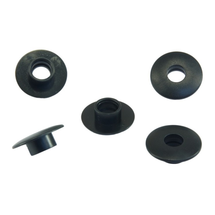 10x Black Lower Insulation Snap Fastener Sleeves A2019880381