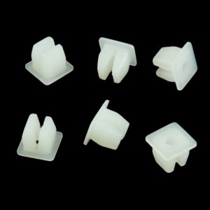 10x Ivory Convertible Roof Frame Seal Retainer Clips 155871425