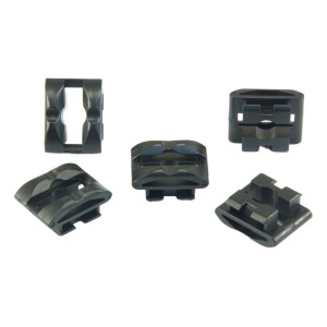 10x Black Quarter Turn Bumper Undertray Receiver Clips DYF500010