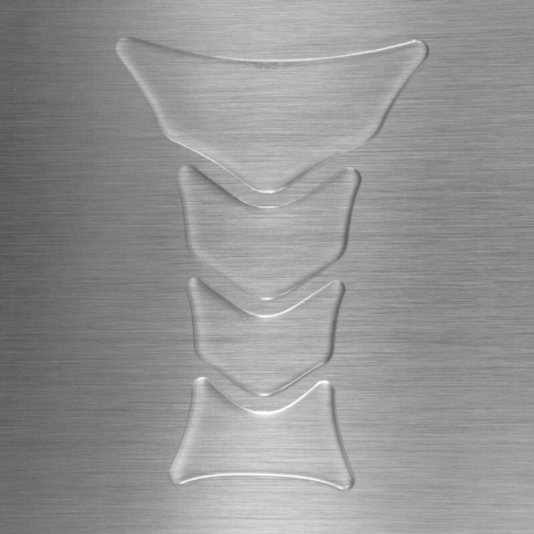 Tank Pad Protector Clear Transparent Sticker Motorcycle Scratch 3d Domed Gel