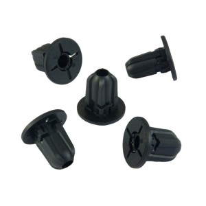 10x Black Door Trim Panel Expanding Nut Screw Grommets 07149177765