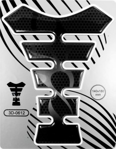 Tank Pad Protector Cover Sticker Motorcycle Motorbike Decal Scratch Domed 3D Gel