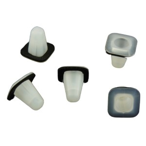 10x White Floor Mat Pillar Trim Retainer Clips 9046710023