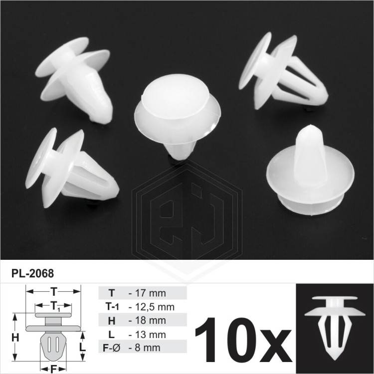 Door Interior Trim Panel Clips Mounting Clip Fastener Fits Vauxhall / Opel