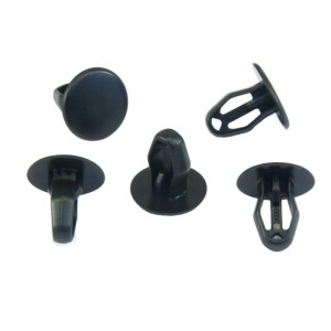 10x Black Spare Wheel Compartment Cover Bracket Clips 5J0819055A
