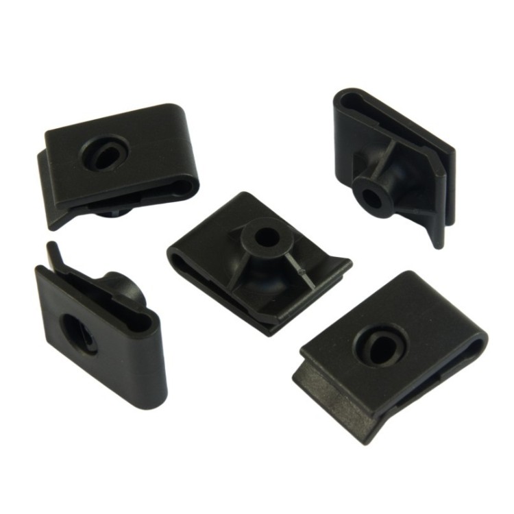 10x Black Lower Bumper Splash Shield U-Nut Clips 5252653020