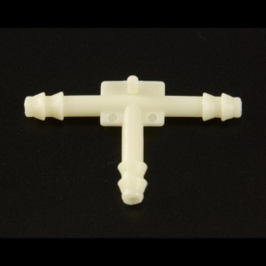 Nylon Vacuum Hose Tee Connector 1/8 x 1/8 x 1/8 14017705