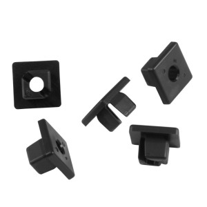 10x Black Square Body Panel Screw Grommet Nuts 0914806001, G1010530300