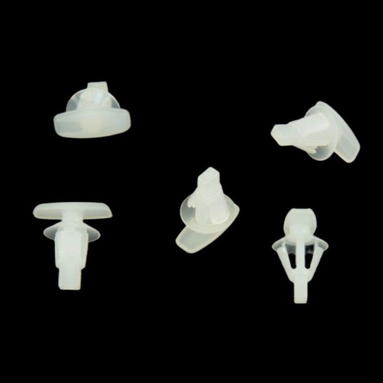 10x White Rocker Panel Lower Door Seal Retainer Clips 4L0837485