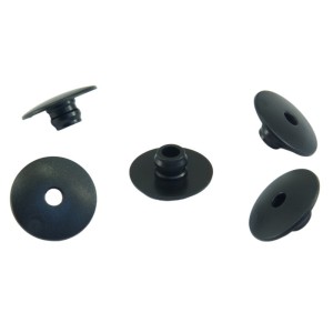 10x Black Upper Insulation Snap Fastener Buttons A2019880481
