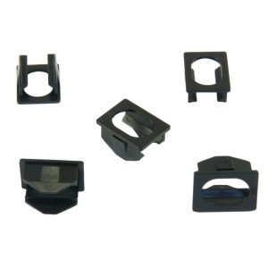10x Black Trim Locking Insert Adjust Nut Clips 51711916199