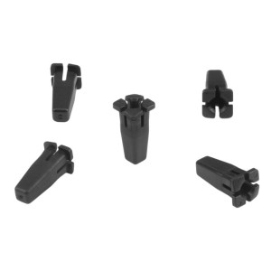 10x Black Wheel Arch Moulding Screw Grommet Nuts 9018904231