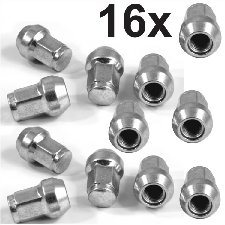 M12 x 1.5 17mm Hex Car wheel nuts lugs bolts M12x1.5 taper seat thread 32mm