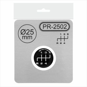 Ø25mm Gear Knob Shift Pattern Lever Sticker 3D Domed emblem badge 5 Speed manual