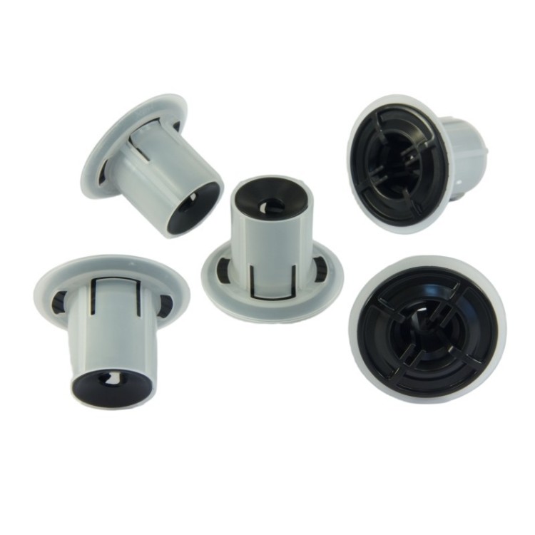 10x Grey Tubular Trim Emblem Moulding Retainer Grommets