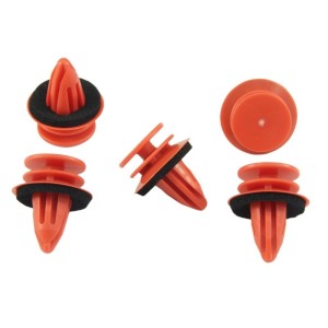 10x Orange Rear Spoiler Assembly Retainer Clips WHT003736
