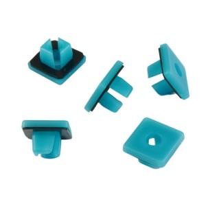 10x Turquoise Body Moulding Screw Grommet Clips S3011040800 0914806003