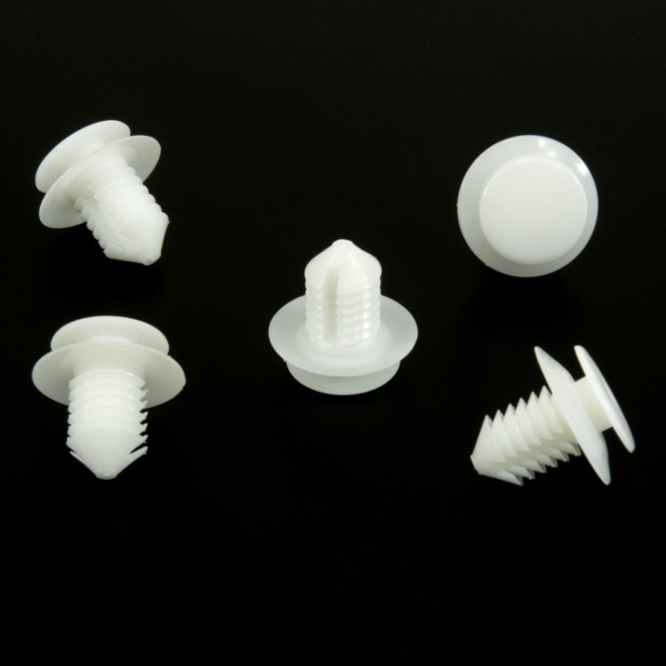 10x White Fir Tree Trim Panel Push Retainer Clips RYC500010