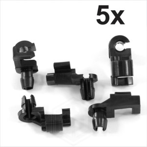 Black Plastic Clip Fastener For Ford Left Door Lock Rod Clips D2Vz-6521952A7