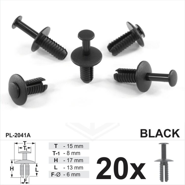 Interior Door Card Bumper Panel Mounting Rivet Body Trim Clips Fit for BMW