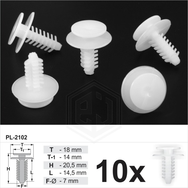 Interior Door Card Lining Trim Clips Panel Retainer Clip Car Holder Fastener
