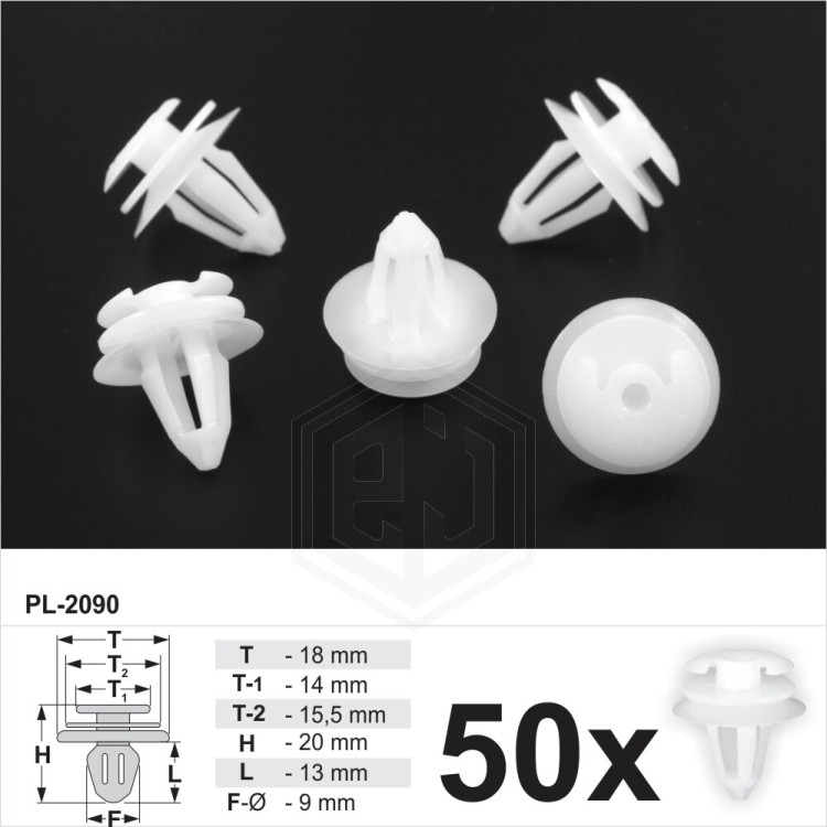 Interior Door Card Trim Clips Panel Retainer Fastener Fits BMW Rover Porsche