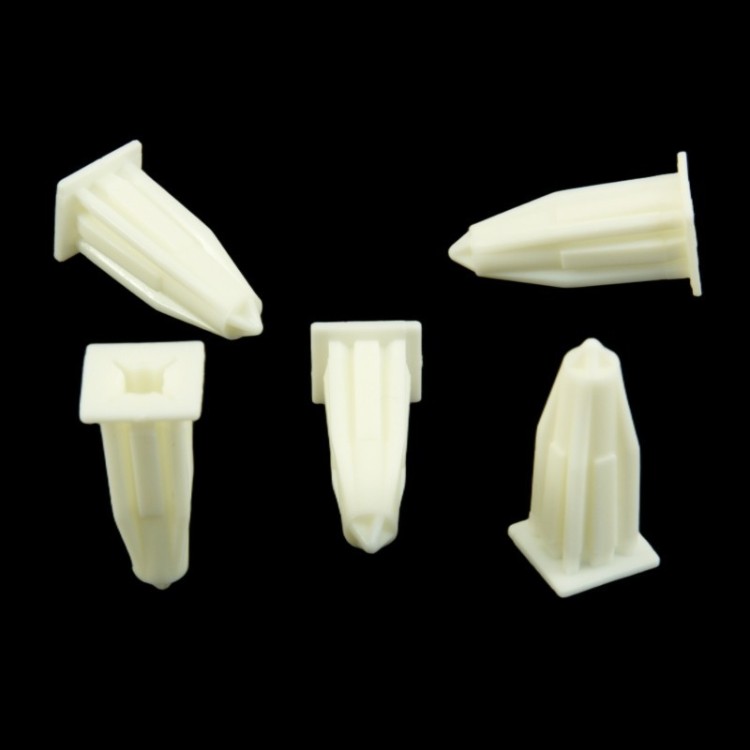 10x White M4.2 Square Screw Grommet Special Nuts N804765S