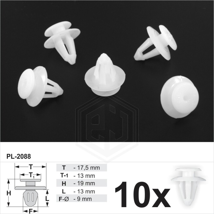 Interior Door Card Trim Clips Panel Retainer Fastener Fits: Mercedes Benz