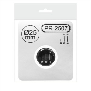 25 mm Gear Knob Shift Pattern Lever Sticker 3D Domed emblem badge 4 Speed manual