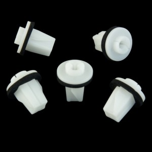10x White Sealed Bumper Side Skirt Screw Grommets 96056FA010