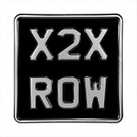 6.5x6.5 6-digit BLACK and SILVER Single (1) personalised Toy Kids Car Motorcycle Pressed TEXT Novelty Plate 165x165 mm