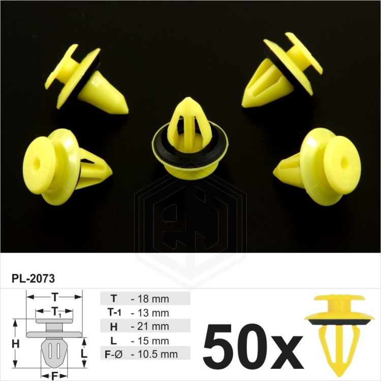 pcs Interior Door Card Trim Clips Dashboard Panel Retainer With Seal Gasket