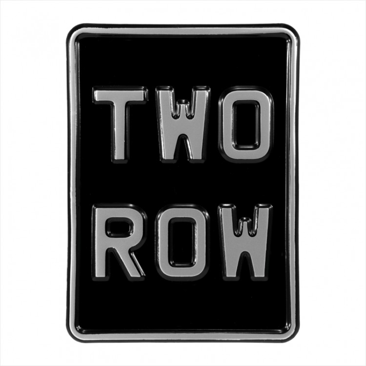 5x7 2 ROW Black and silver Single (1) Toy Kids Car Motorcycle Pressed TEXT Novelty Plate 130x180mm