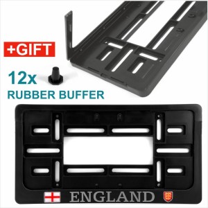 ENGLAND 12x6 American import Number Plate Holder Surround CAR Truck 4x4 trailer