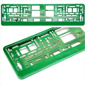 M-66 Number Plate Holders for Standard 520 x 110 mm UK/EU Plates (Pair)