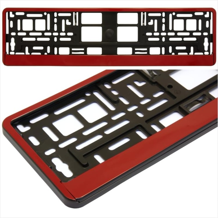 M-66 Number Plate Holders for Standard 520 x 110 mm UK/EU Plates (Pair)