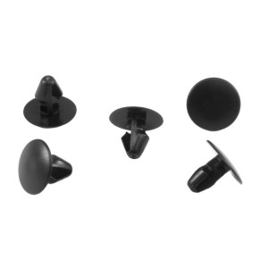 10x Black Door Tailgate Moulding Retainer Clips 30648194