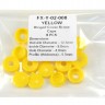 Yellow Hinged Plastic Screw Cover Caps (Small, 6/8g) 5 PACK SIZES - Yellow Hinged Plastic Screw Cover Caps (Small, 6/8g) 5 PACK SIZES