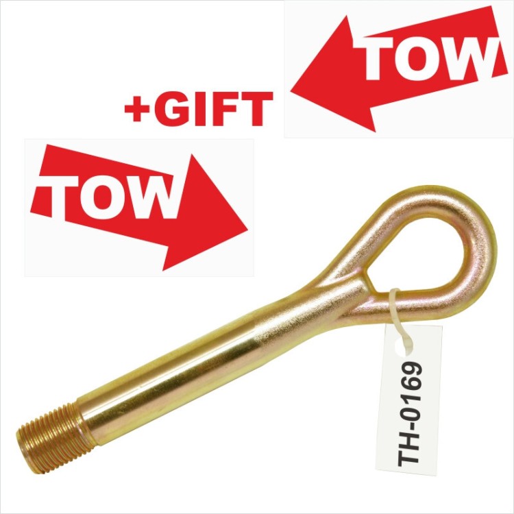 Tow hook ring lug towing eye towhook loop Fits for Toyota Grand Prius 2011-2021