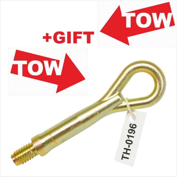 Tow hook ring lug towing eye towhook loop Fits Ford Edge Explorer Fusio Lincoln