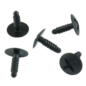 10x Black Battery Engine Cover Screw Fasteners 7H0915450