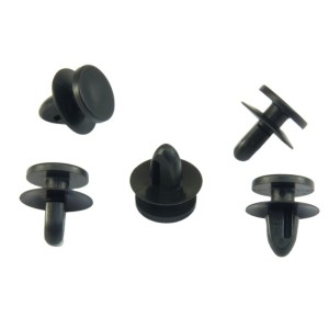10x Black Inner Door Window Moulding Cover Clips WHT006587