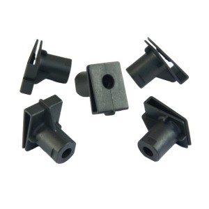 10x Black Bumper Heat Shield Exhaust Trim Plastic Nuts A0009903262