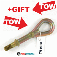 Tow hook ring towing lug loop eye Chrysler Voyager / Town & Country 2000-