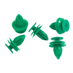 10x Green Liftgate Cowl Pillar Trim Push Clips 0155310641