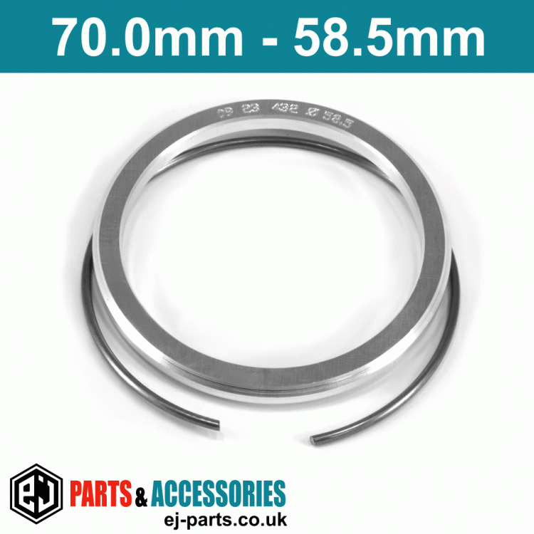 BBS Spigot Ring / 70.0mm - 58.5mm / Spring Retaining Ring
