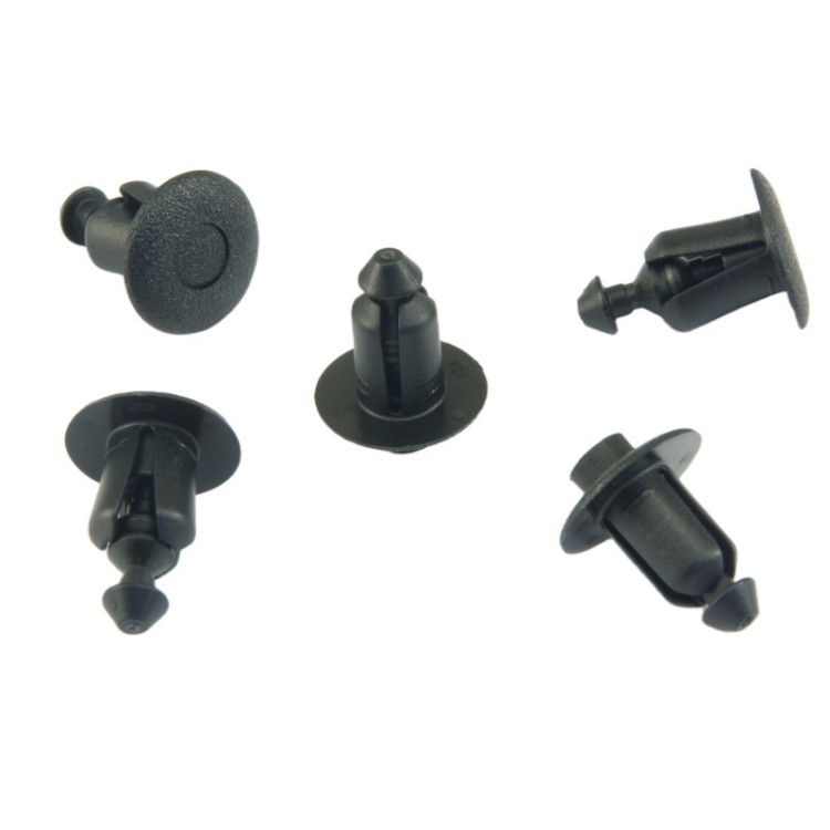 10x Black Tailgate Moulding Door Trim Blind Rivet Clips N807673-S