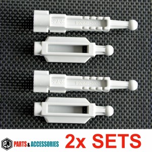 2x SET for BMW E39 96-00 Angel Eye 5-Series Headlight Headlamp Adjuster Bracket