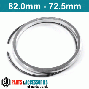 BBS Spigot Ring / 82.0mm - 72.5mm / Spring Retaining Ring BBS Spigot Ring 82.0 mm to 72.5 mm 09.23.490 / Spring Retaining Ring 09.23.415